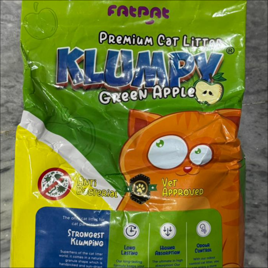 FatPak Klumpy Premium Cat Litter - Green Apple